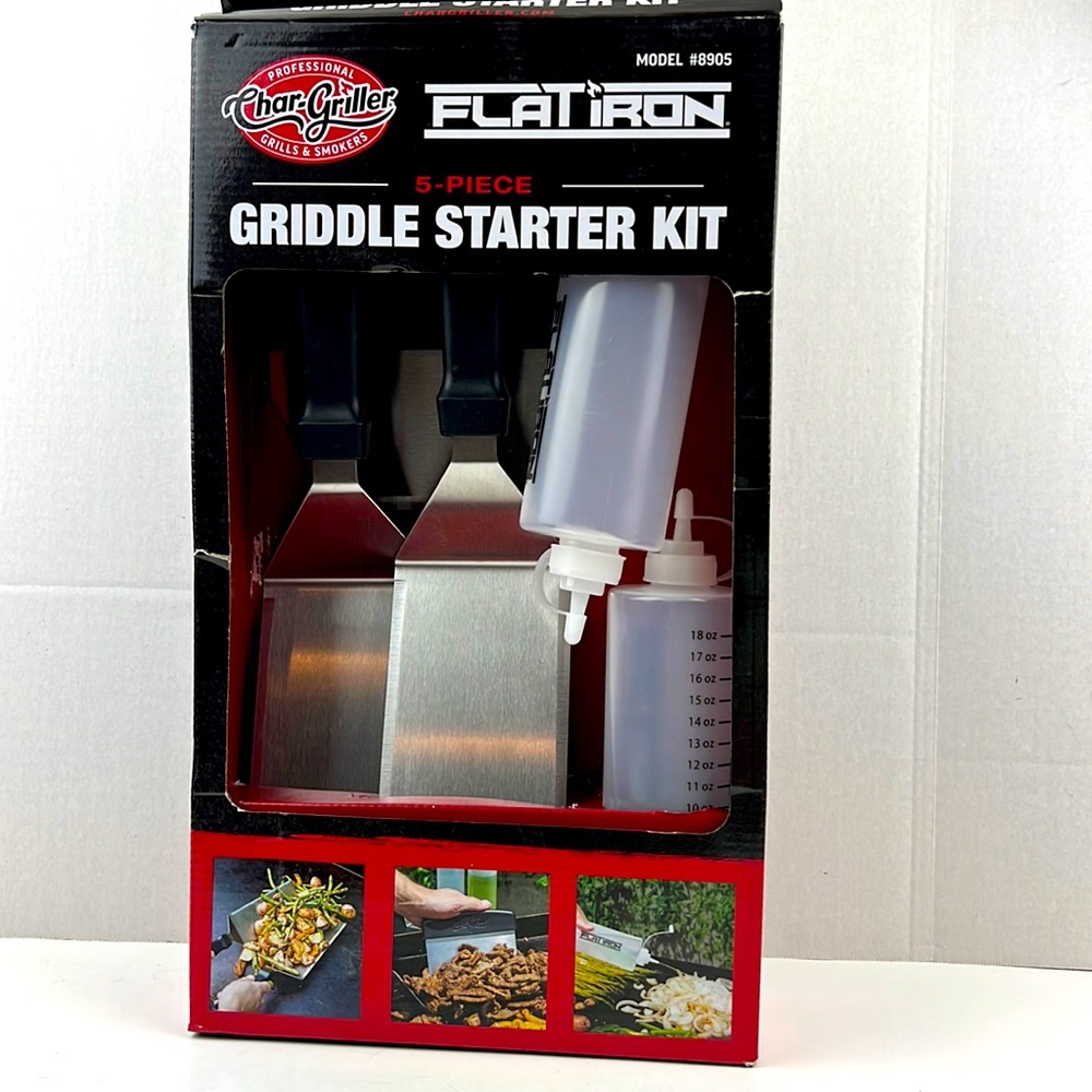 Char-Griller 5 pc griddle starter set